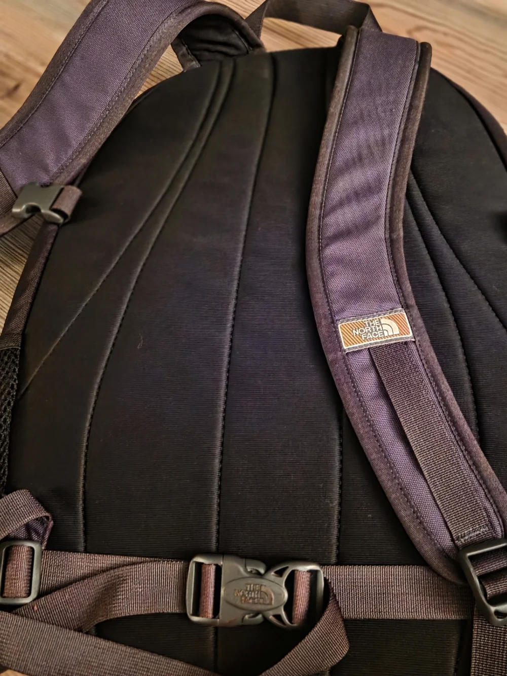 The North Face Purple Backpack with Pink Accents - Picture 2 of 5